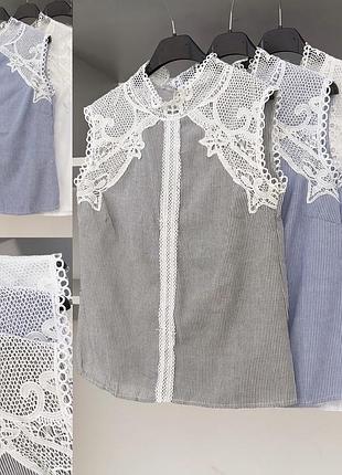 Сорочка з мереживом