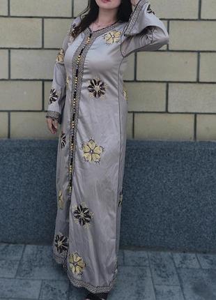 Платье восточное длинная