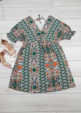 Платье-туника shein р.xl 100%вискоза
