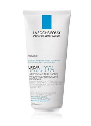 Молочко la roche-posay lipikar urea 10% зволожуюче, ліпідовідновлююче, для сухої шкіри
