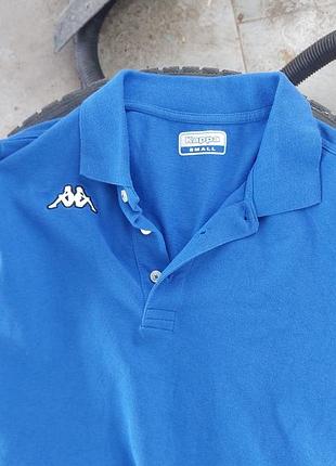 Синяя капа футболка поло