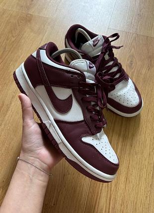Кросівки nike dunk low "bordeaux" dd1503-108