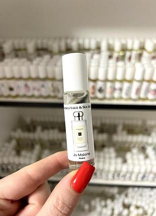 Олійні парфуми jo malone wood sage & sea salt масляные духи унисекс 10 мл
