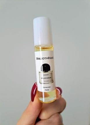 Олійні парфуми масляные духи byredo bibliotheque 10 мл унисекс