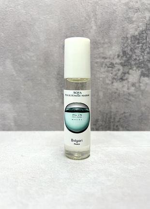 Маслянные духи олійні парфуми bvlgari aqva pour homme marine 10 мл для чоловіків