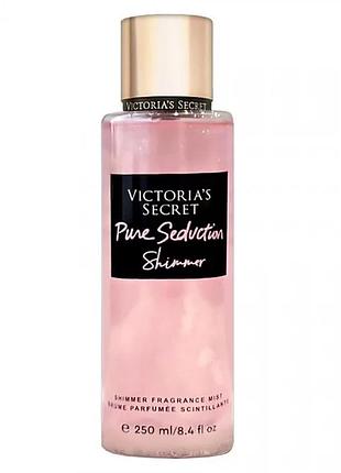Парфумований спрей для тіла victoria`s secret pure seduction shimmer 250 мл