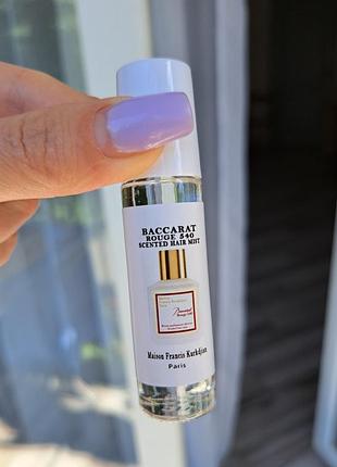 Масляні парфуми baccarat rouge 540 scented hair mist 10 мл