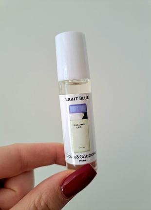 Олійні парфуми масляные свежие духи женские light blue 10 мл