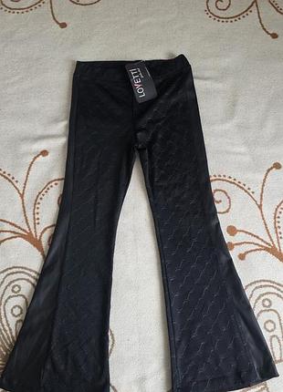 Брюки клеш на девочку 9 лет 140 см
