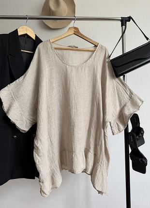 Лляна блуза