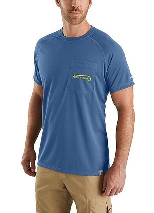 Мужская спортивная футболка carhartt fishing t-shirt s/s