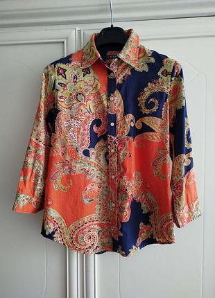 Сорочка бавовна 💯 від ralph lauren пейслі бохо