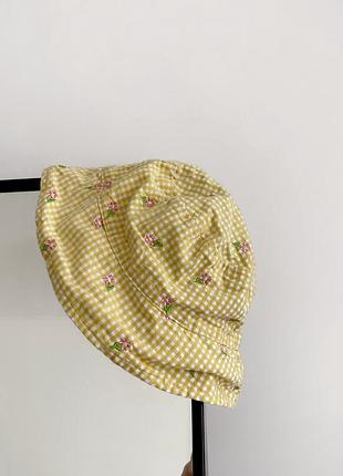 Детская панама с вышивкой next