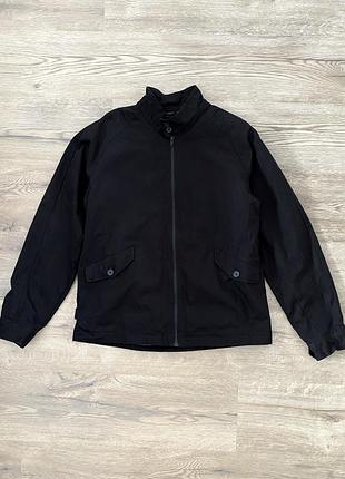 Чорний бомбер харінгтон asos