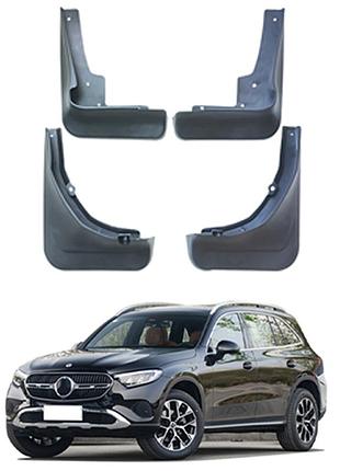 Брызговики для mercedes glc 2014-2016 (300.260) (с порогами) (surtep)
