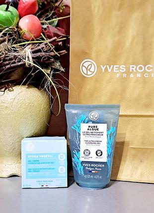 Набор для лица hydra vegetal yves rocher