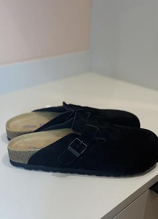 Birkenstock boston чорні сабо 42 розмір