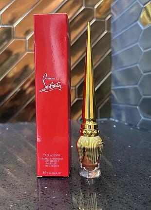 Оригінал рідкі металеві тіні christian louboutin beauty tape à l'oeil metallic eye color 590 topaze