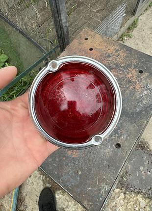 Стекло фары фонаря стекло красное автомбиля газ уаз волга зил газон идеал новое ссср