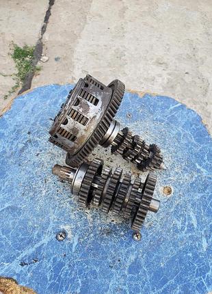 Зчеплення коробка передач шестерні кп мотоцикла сузукі мотоцикл suzuki японія