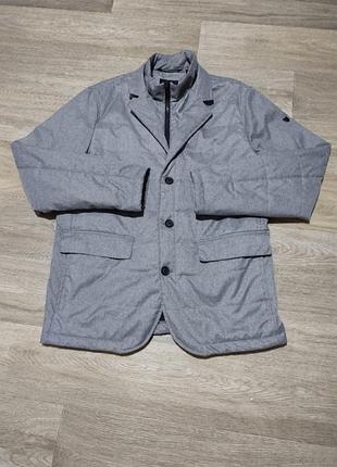 Чоловіча легка куртка вітровка o'stin розмір xl сірий