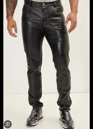 Байкерські шкіряні штани