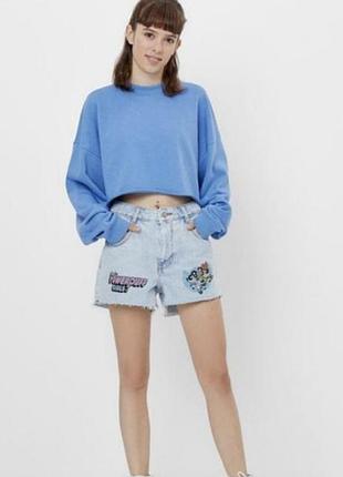 Джинсові шорти від bershka
