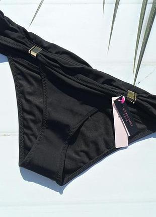 Черные плавки виктория сикрет victoria’s secret