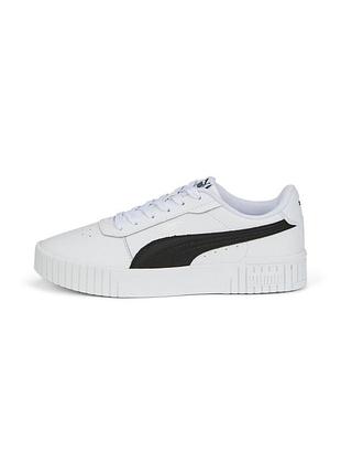 💋 кеди carina 2.0 sneakers women puma білі всесезон