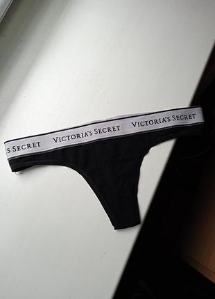 Трусики хлопковые стринги victoria’s secret