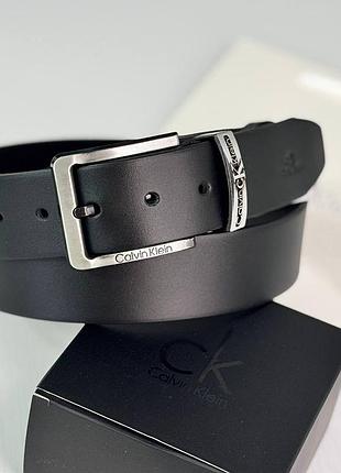 Чоловічий ремінь calvin klein  чорний
