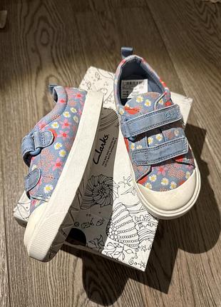 Кеди clarks city bright t