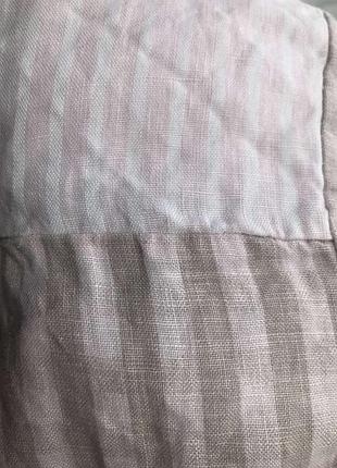 Итальянское платье сарафан миди 100% лен в стиле бохо размер l