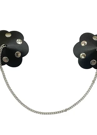 3-160 стекини наклейки на грудь с цепочкой