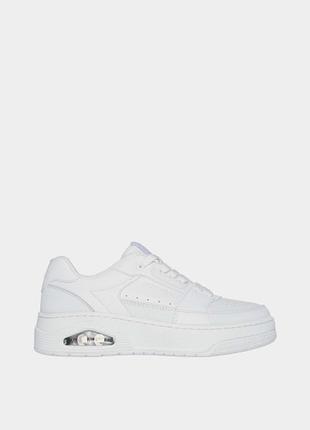 Женские низкие кеды skechers - стильные белые кеды скечерс