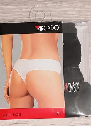 Жіночі чорні стрінги з бавовни arcado