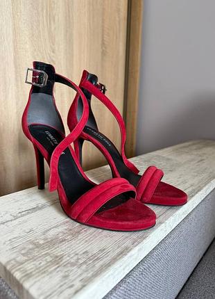 Босоніжки kenneth cole, замшеві