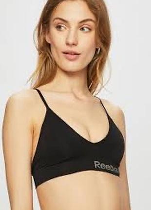 Reebok топ бюстгалтер  без косточек, есть чашки