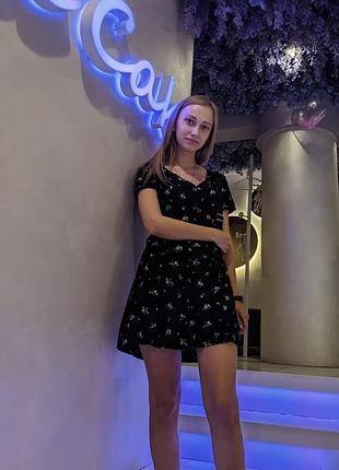 Квіткова бавовна сукня халат