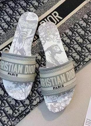 Шльопанці christian dior