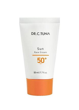 Солнцезащитный крем для лица sun ct tuna 50 spf, 50 мл