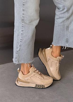 Кроссовки женские цвета капучино / кроссовки boss victor капучино