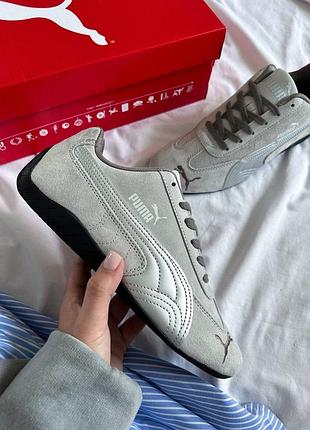 Кросівки жіночі speedcat grey silver