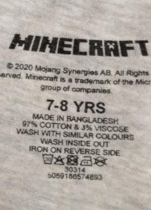 Футболка minecraft 4
