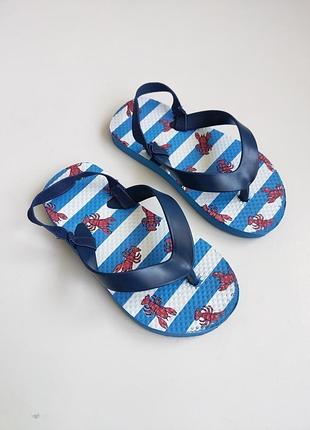 Дитячі шльопанці на резинці