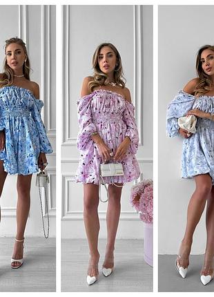 Красивое платье с двойной юбкой