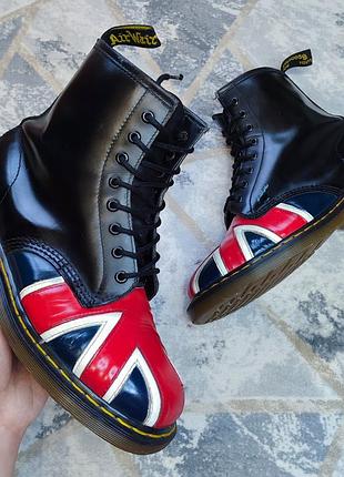 Dr. martens ботинки берцы кожаные Доктор мартинс