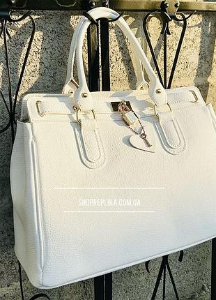 Большая кожаная сумка , модная итальянская натуральная кожа флотар