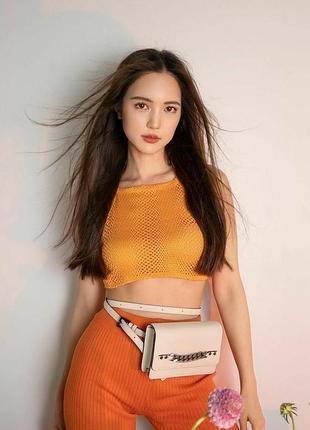 Сітчастий топ zara