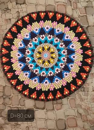 Килим квіткова галявина килимова доріжка веретка хідник килимок попкорн